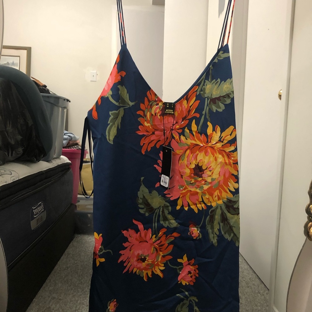 BNWT floral slip dress!